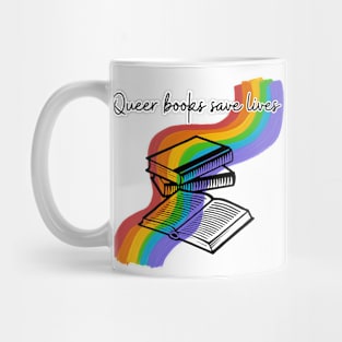 Queer Books Save Lives Mug